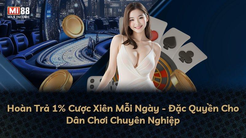 Hoàn Trả 1% Cược Xiên Mỗi Ngày - Đặc Quyền Cho Dân Chơi Chuyên Nghiệp
