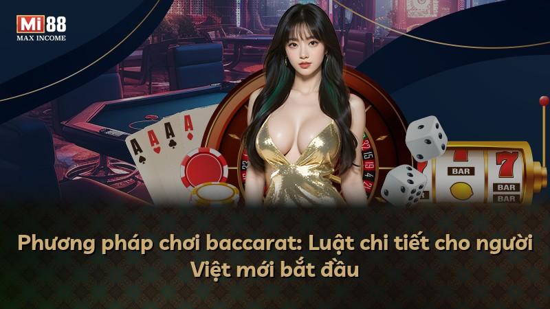 Phương pháp chơi baccarat: Luật chi tiết cho người Việt mới bắt đầu